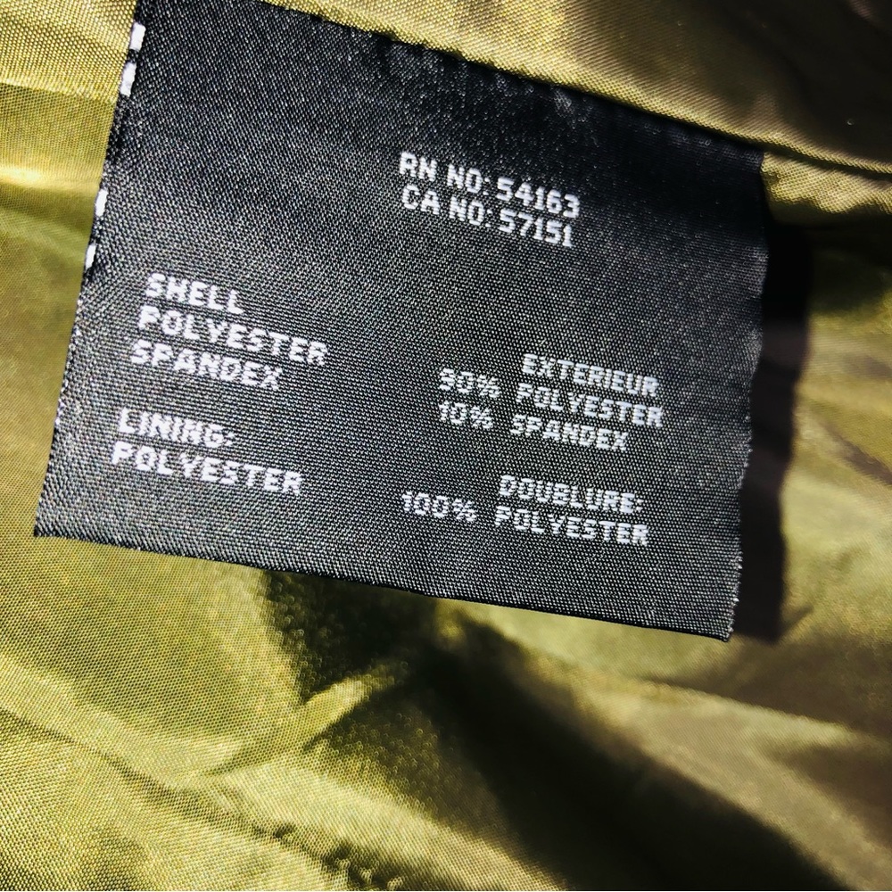 NWT Marc New York Olive Suede Front Zip Jacket, Size M - Picture 7 of 7